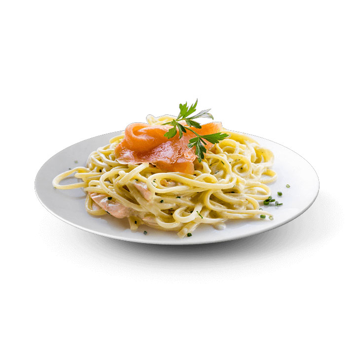 Tagliatelles au saumon