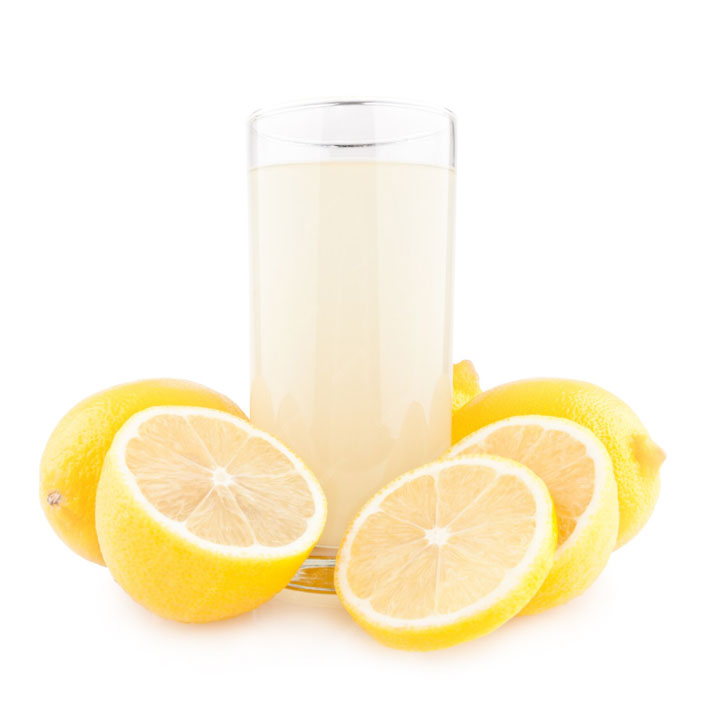 Jus de citron nature